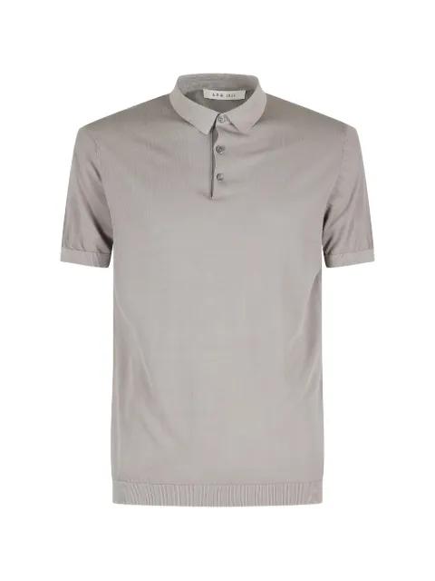 ribbed polo shirt by L.B.M.