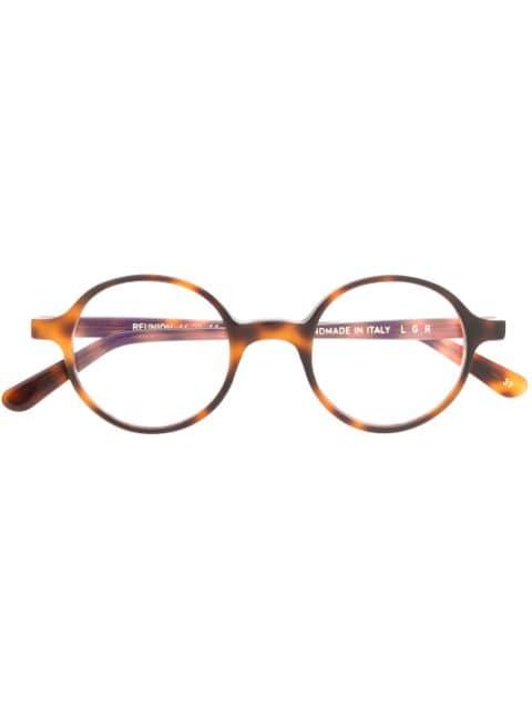 round frame glasses by L.G.R.