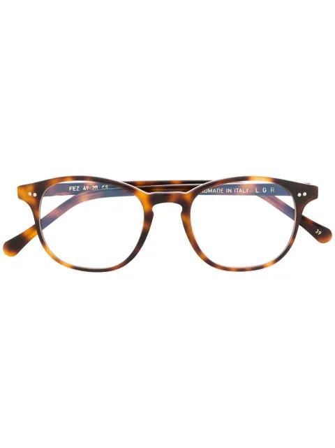 wayfarer frame glasses by L.G.R.