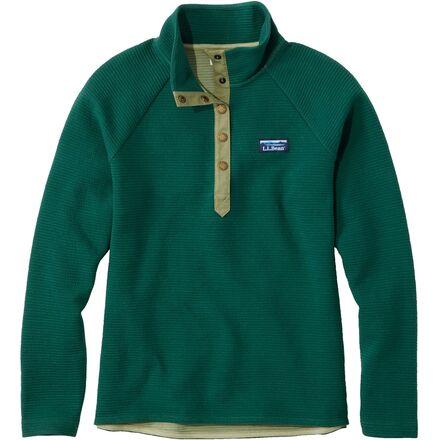 Lakewashed Double-Knit 1/4 Snap Pullover by L.L.BEAN