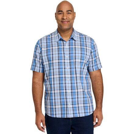 Madras Slightly Fitted Short-Sleeve Seersucker Shirt by L.L.BEAN