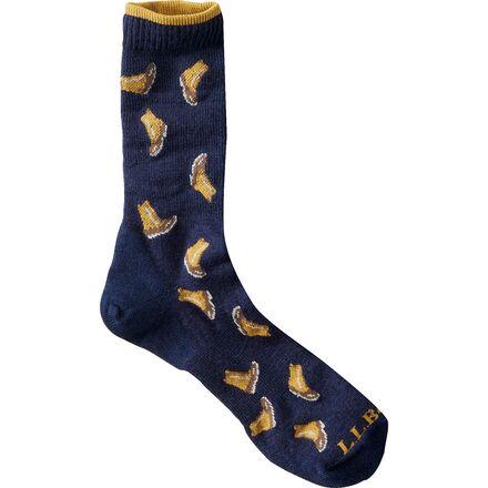 Maine Motif Sock by L.L.BEAN