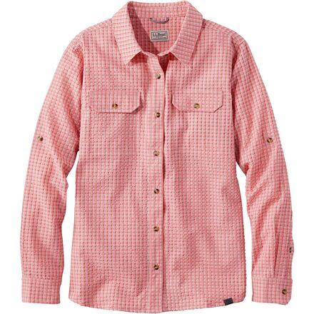 No Fly Zone Plaid Explorer Long-Sleeve Shirt by L.L.BEAN