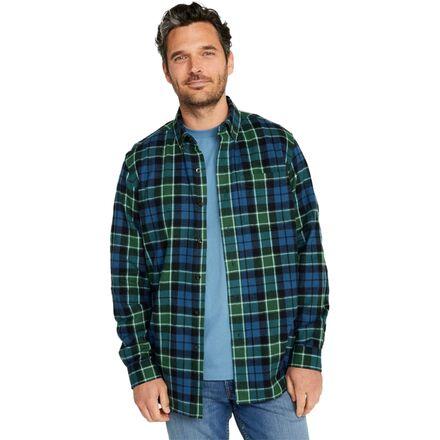 Scotch Plaid Flannel Long-Sleeve Shirt by L.L.BEAN