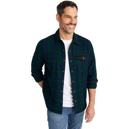 Scotch Plaid Untucked Fitted Flannel Snap Shirt by L.L.BEAN