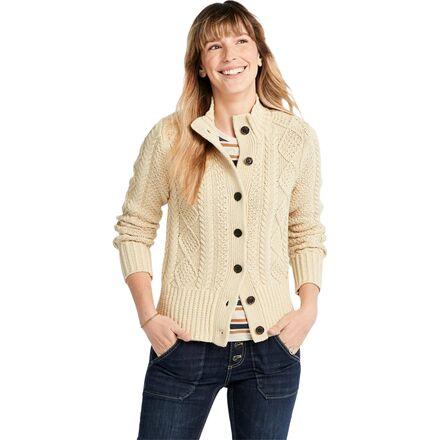 Signature Cotton Fisherman Button Cardigan by L.L.BEAN
