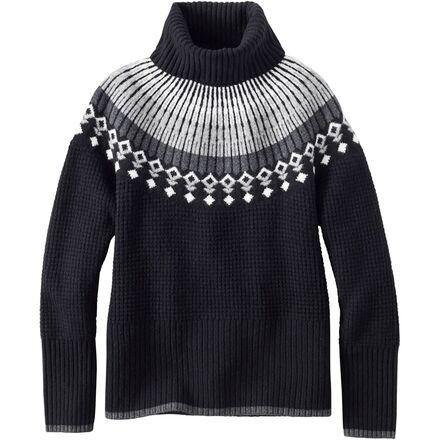 Supersoft Waffle Fair Isle Turtleneck Sweater by L.L.BEAN