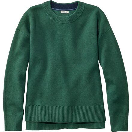 Wicked Soft Cotton Cashmere Crew Neck Sweater by L.L.BEAN