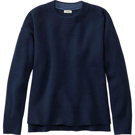 Wicked Soft Cotton Cashmere Crew Neck Sweater by L.L.BEAN