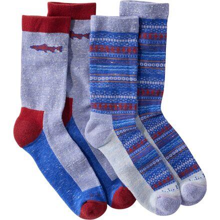 Wicked Soft Cotton Novelty Sock by L.L.BEAN