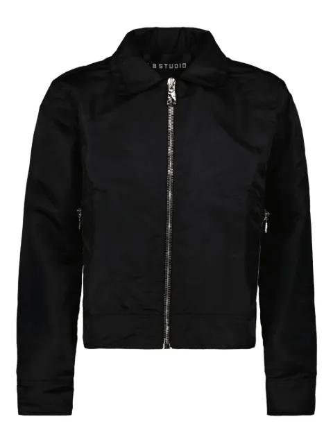 zip-fastening jacket by L8 STUDIO