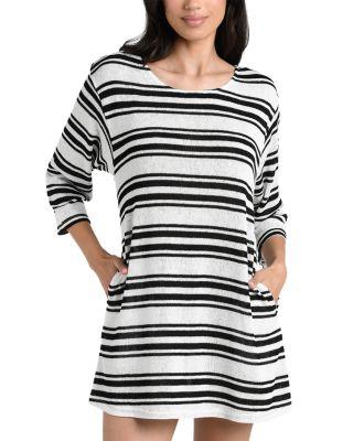 Boardwalk Stripe Tunic Swim Cover-Up by LA BLANCA