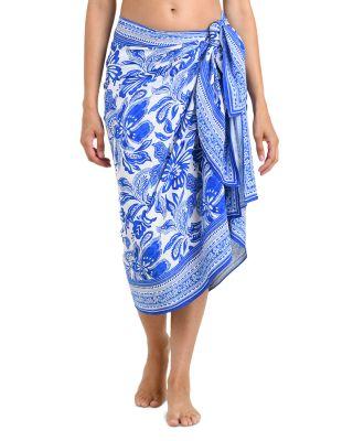 Botanical Brocade Pareo Swim Cover-Up by LA BLANCA