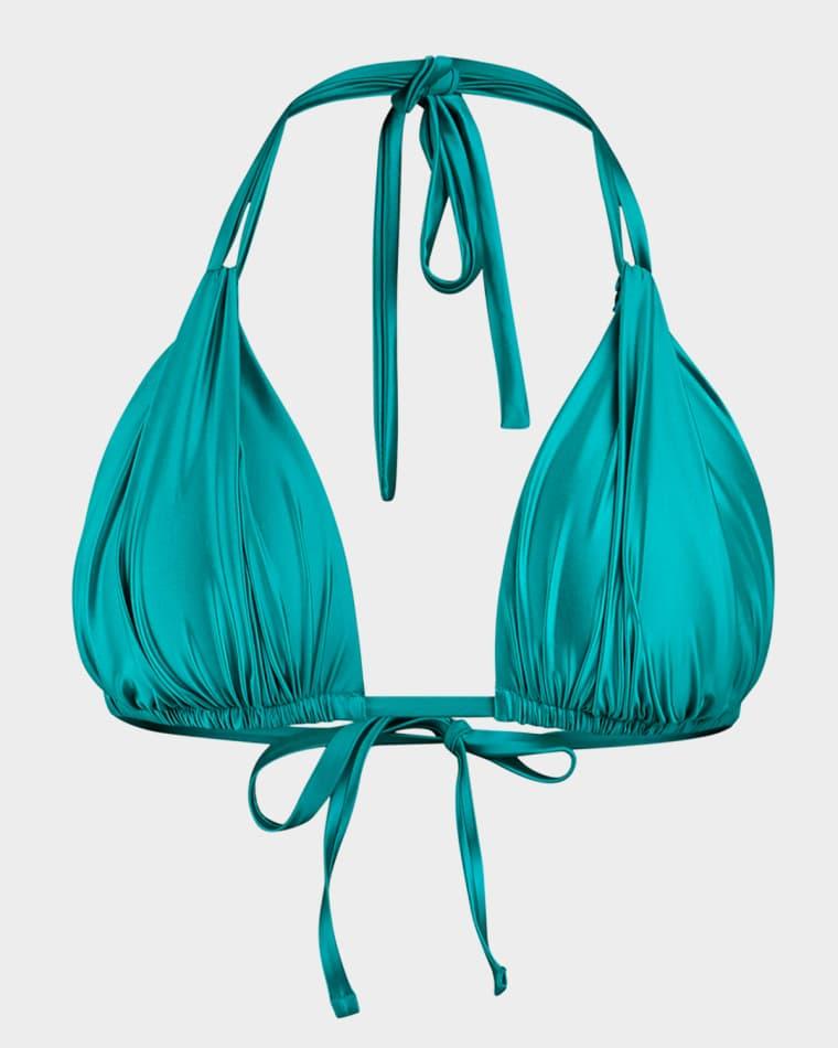 Earth Goddess Halter Bikini Top by LA BLANCA