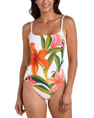 Jungle Blossoms Lingerie Mio One Piece Swimsuit by LA BLANCA