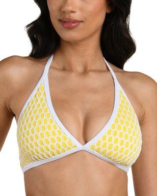 Prep Halter Bikini Top by LA BLANCA