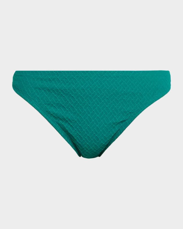 Textured Tides Hipster Bikini Bottoms by LA BLANCA