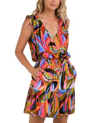 Tropic Waves Swim Cover-Up Dress by LA BLANCA