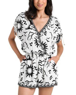 Waves Of Rio Romper Cover Up by LA BLANCA