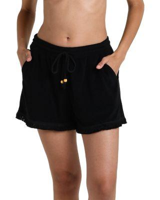 Wild Cover Up Beach Shorts by LA BLANCA