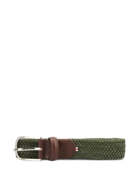 firenze woven leather belt by LA BOUCLE