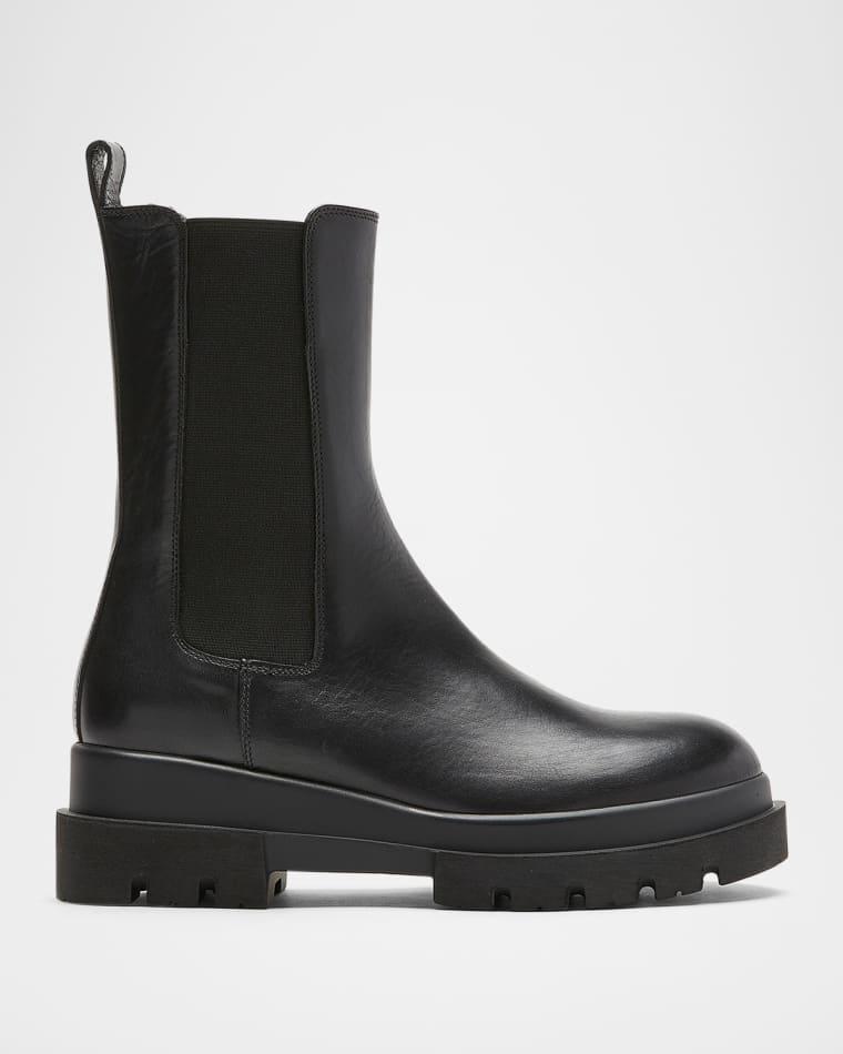 Blaise Leather Chelsea Boots by LA CANADIENNE