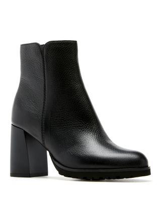 Women's Maggie City Dry™ Pebbled Leather Ankle Boots by LA CANADIENNE