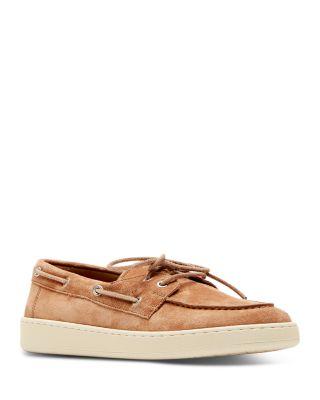 Women's Thatcher Suede Boat Shoes by LA CANADIENNE