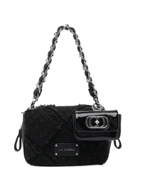 Isabel Cross chain shoulder bag by LA CARRIE