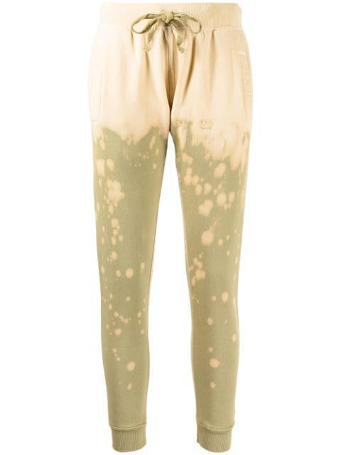 The King cotton-blend track trousers by LA DETRESSE
