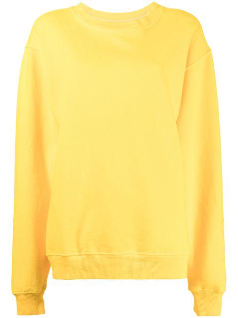 The Sun-motif cotton-blend sweatshirt by LA DETRESSE