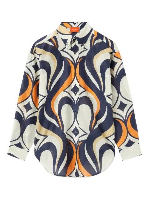 Better Than Your Boyfriend's abstract-print shirt by LA DOUBLEJ