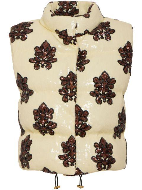 Bonbon puffer gilet by LA DOUBLEJ