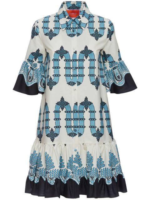 Choux cotton shirtdress by LA DOUBLEJ