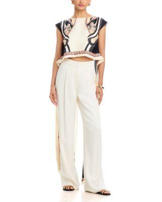 Flip Around Silk Top by LA DOUBLEJ