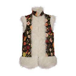 Folk sleeveless jacket by LA DOUBLEJ