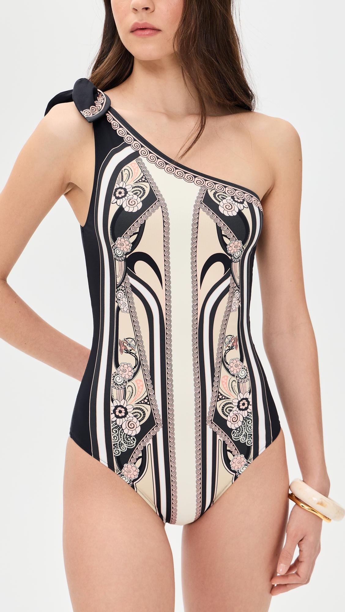 Goddess Printed Swimsuit by LA DOUBLEJ