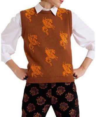 Gryphos Gilet Sweater by LA DOUBLEJ