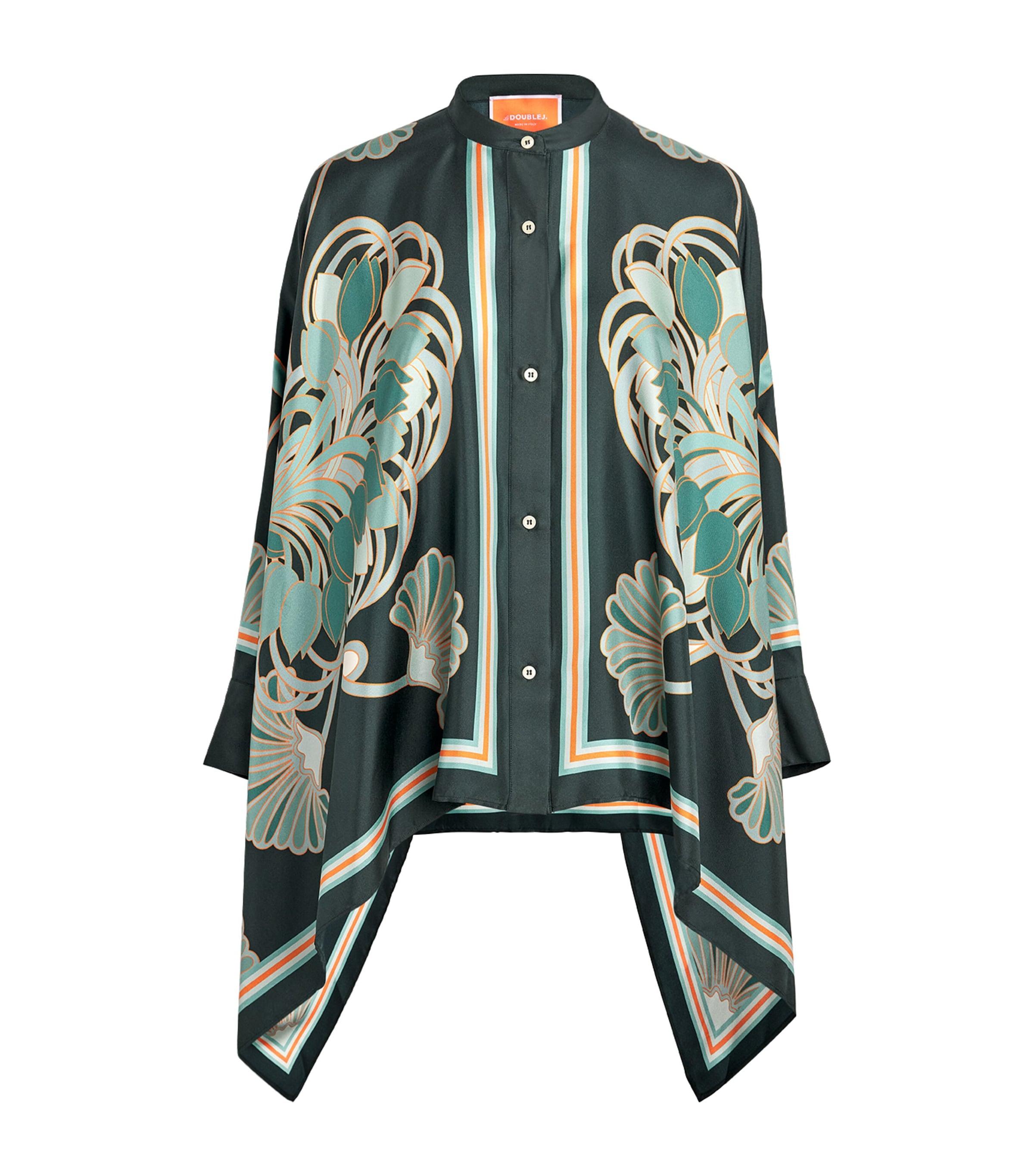 La Doublej Silk Foulard Blouse by LA DOUBLEJ