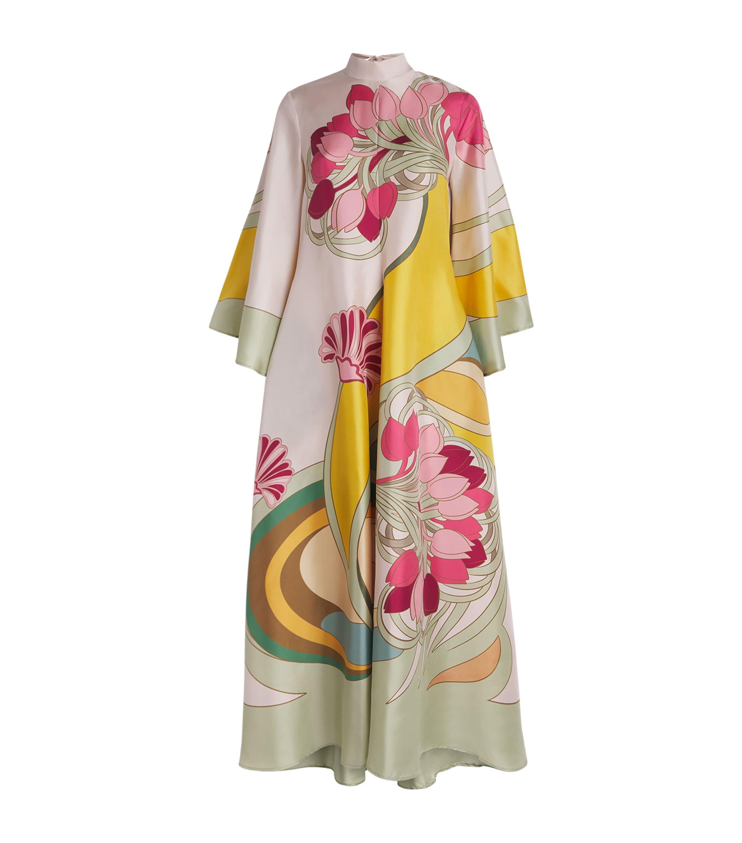 La Doublej Silk Tulip Magnifico Maxi Dress by LA DOUBLEJ