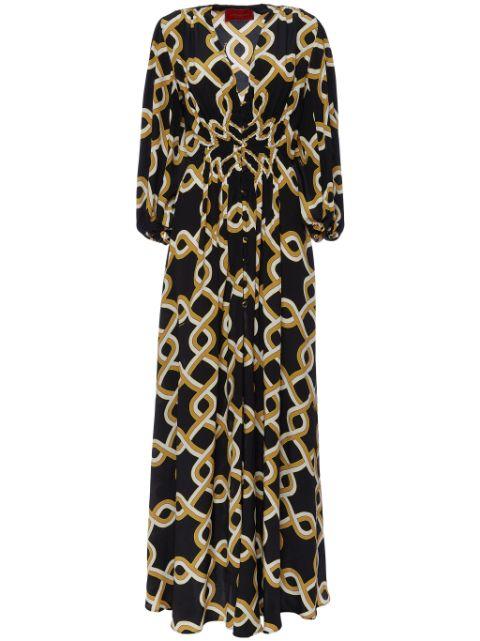 Long Camerino dress by LA DOUBLEJ