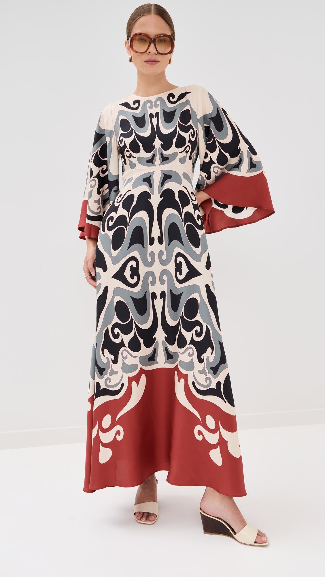 Long Sorella Silk Dress by LA DOUBLEJ