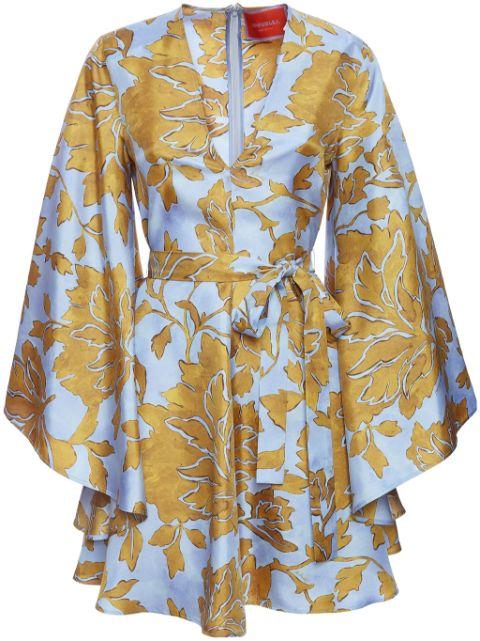 Magnifico silk minidress by LA DOUBLEJ