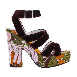 Medal wedge sandals by LA DOUBLEJ