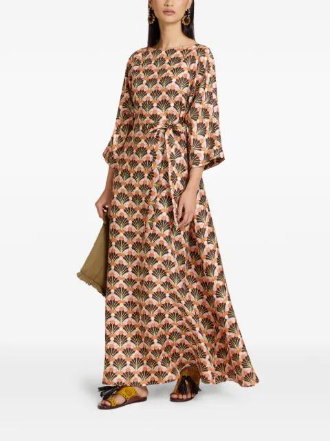 Muumuu dress round neck by LA DOUBLEJ