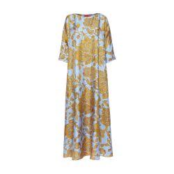 Muumuu dress round neck by LA DOUBLEJ