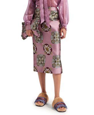 Pencil Skirt Nucleus Dusty Pink by LA DOUBLEJ