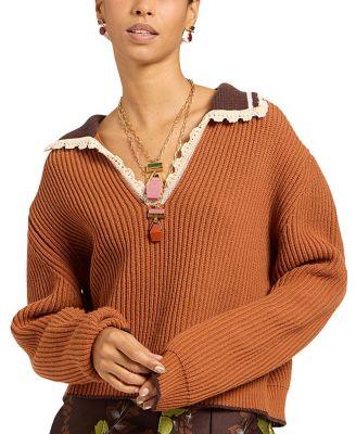 Picket High Sweater by LA DOUBLEJ
