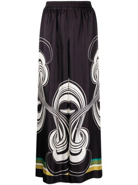 Placée wide-leg trousers by LA DOUBLEJ