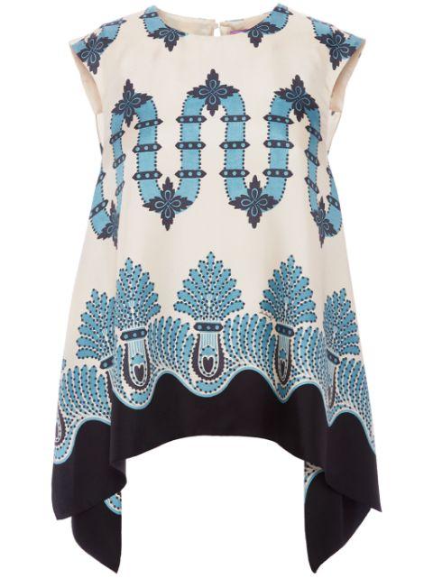 San Carlo silk top by LA DOUBLEJ